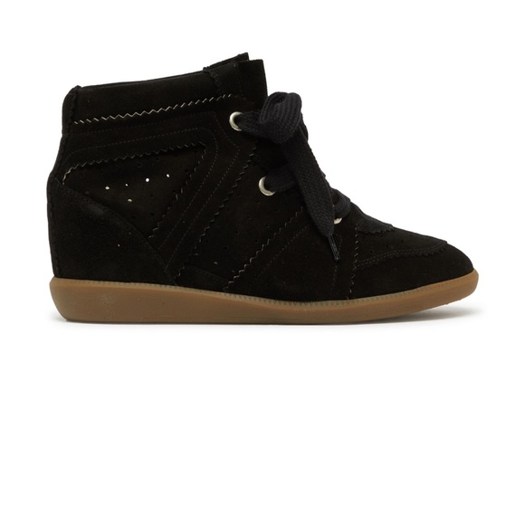 Isabel Marant Bobby high top sneakers. Sz 39 - Picture 5 of 11